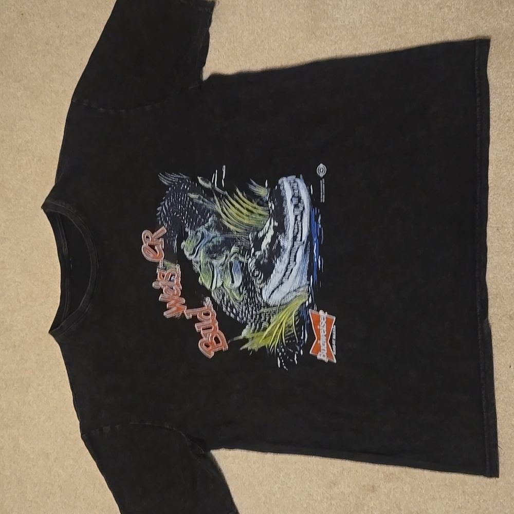 LARGE Budweiser Black TShirt